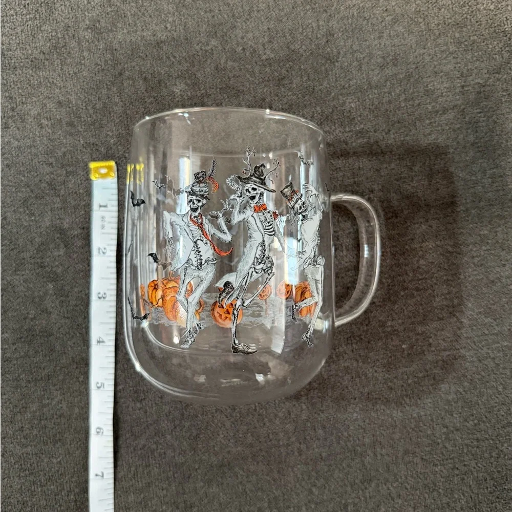 Williams Sonoma Haunted Hosts Double-Wall Mugs Set of 2